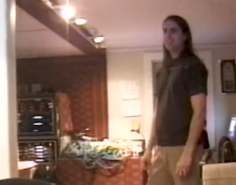 Marti Frederiksen in the studio
